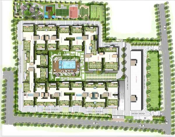 Master Plan of Prithvi World in Chamundi Vihar Layout, Mysore - Image 417461