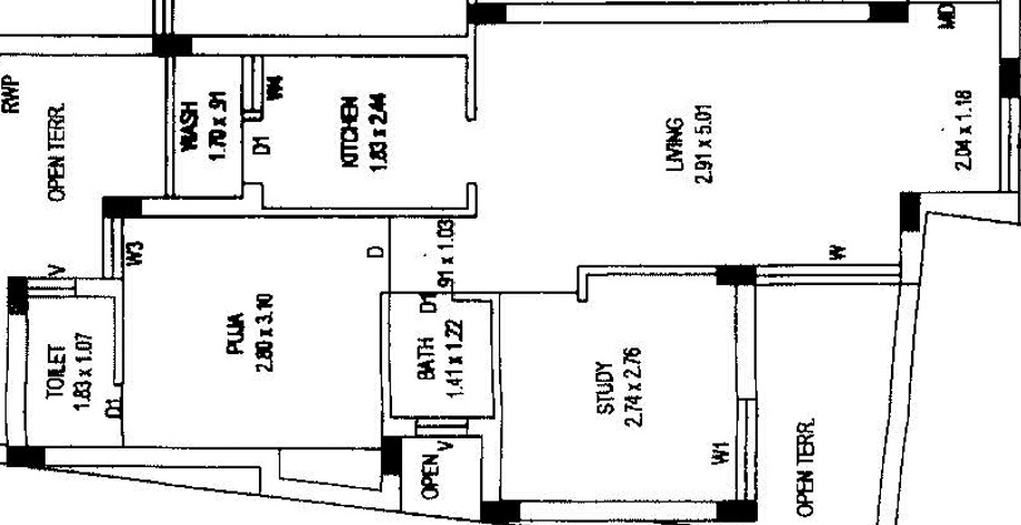 2 BHK Flat in Nishita Radha Sakhi 2 in Old Walled City, Rajkot - Image 924292