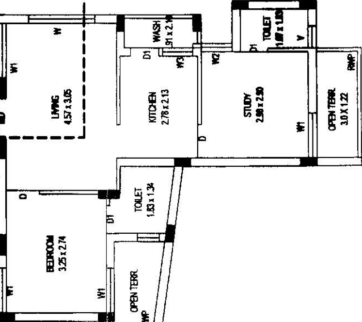 2 BHK Flat in Nishita Radha Sakhi 2 in Old Walled City, Rajkot - Image 924293