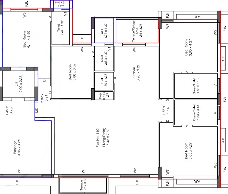 4 BHK Flat in Shree Darshan Prime in Mavdi, Rajkot - Image 924318