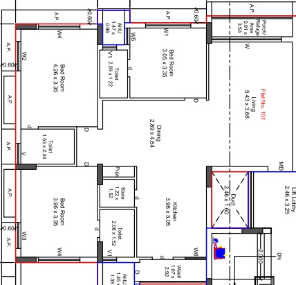 3 BHK Flat in Shree Pramukh View in Mavdi, Rajkot - Image 924324