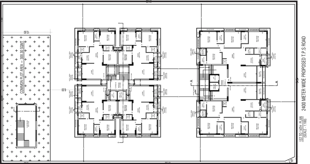 Master Plan of Shrinathji Karma Skylife in Ghanteshwer, Rajkot - Image 417624