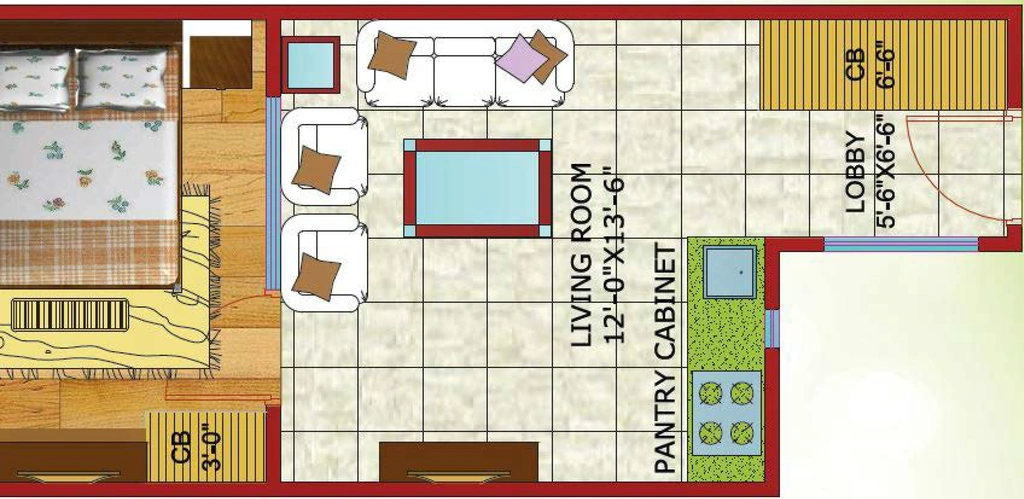 1 BHK Flat in GTM The Capital in Sahastradhara Road, Dehradun - Image 924356
