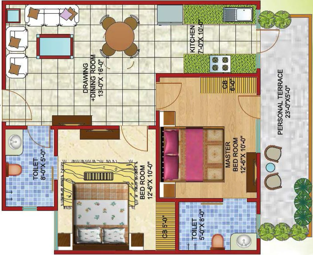 2 BHK Flat in GTM The Capital in Sahastradhara Road, Dehradun - Image 924357