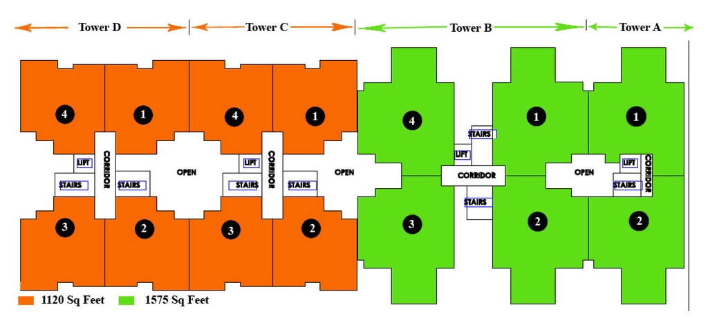 Master Plan of Resizone Om Sarthak in Majra, Dehradun - Image 417766
