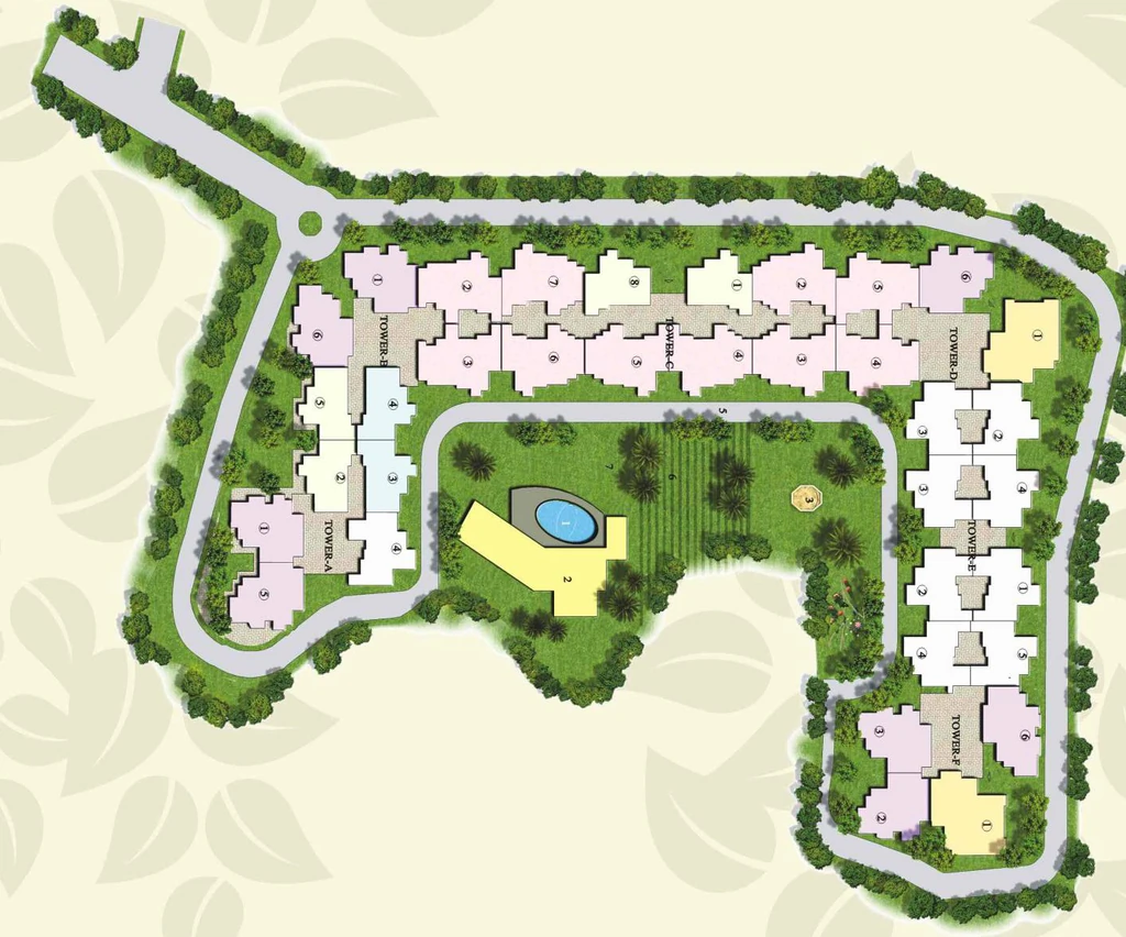 Master Plan of Resizone Residency in Sahastradhara Road, Dehradun - Image 417786