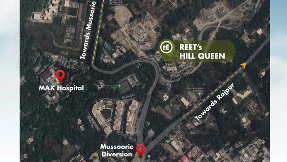 Location of Innovative Reets Hill Queen - Image 417853