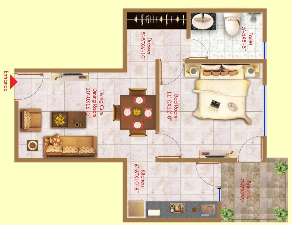 1 BHK Flat in Windlass River Valley in Harrawala, Dehradun - Image 924418