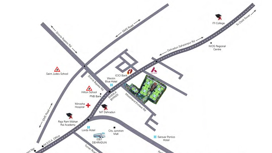 Location of Yash Greens - Image 417905