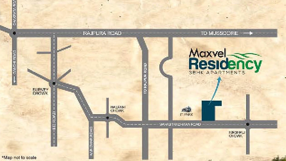 Location of Maxvel Residency - Image 417970