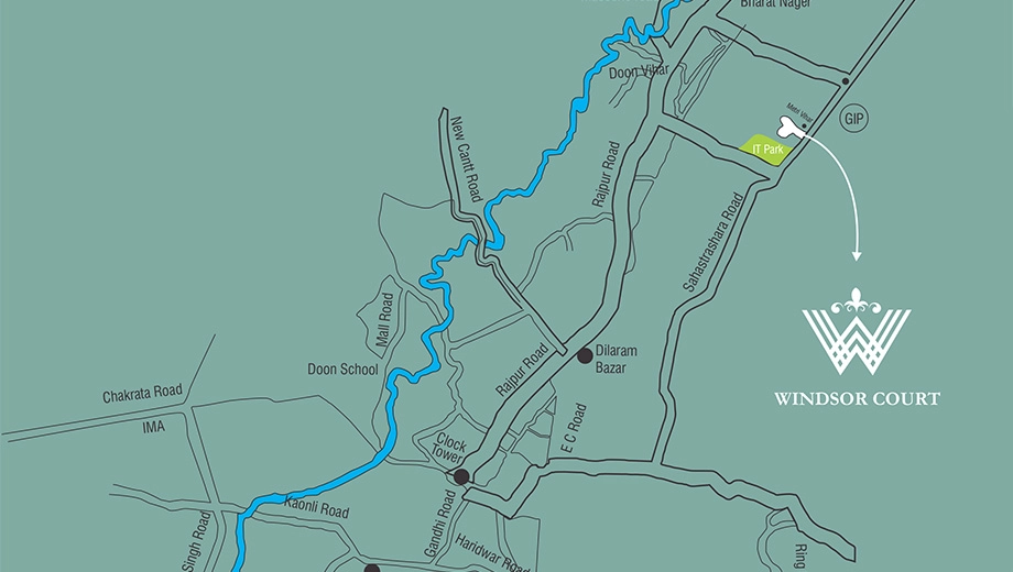 Location of Windsor Court - Image 417992