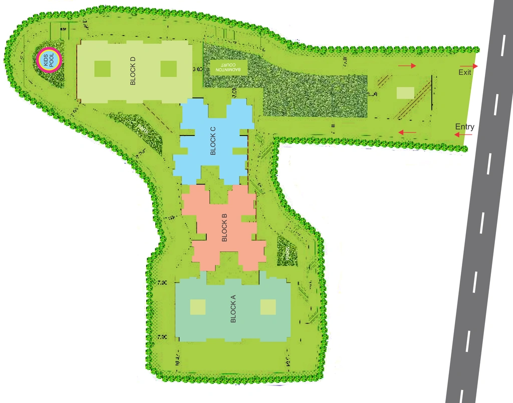 Master Plan of Windsor Court in Sahastradhara Road, Dehradun - Image 417995