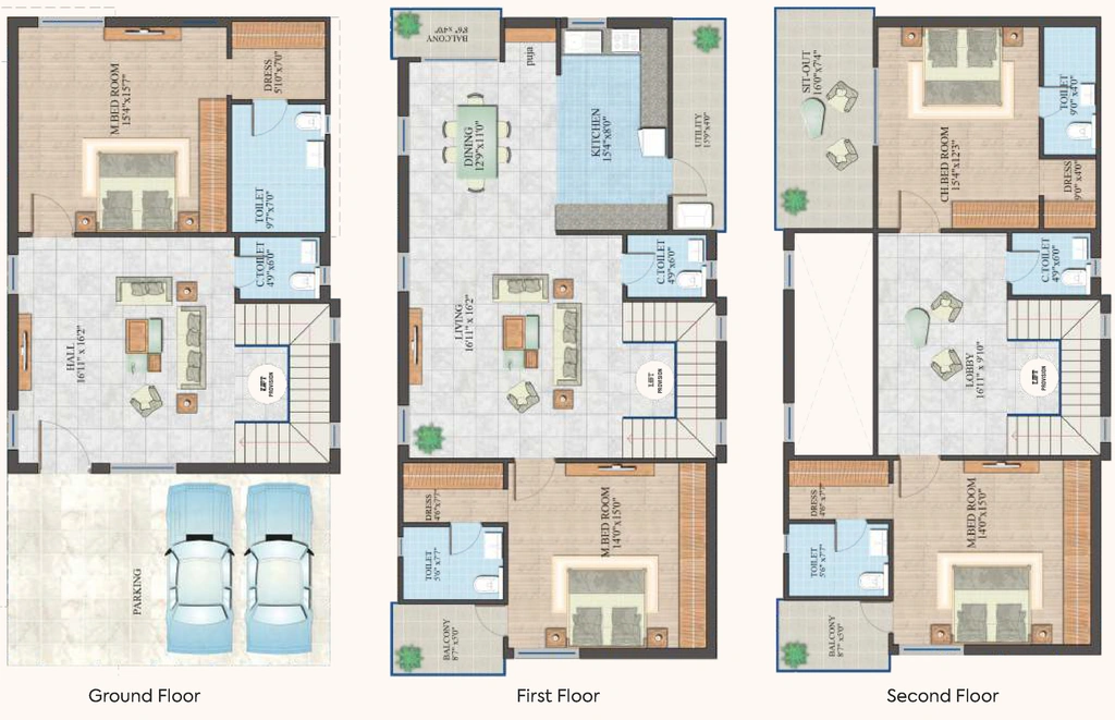 4 BHK House/Villa in PVR Bhavishya Hills in Tadepalli, Vijayawada - Image 924495