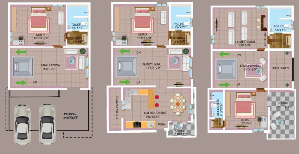 4 BHK House/Villa in Bhavishya Eshanyaraaga in Poranki, Vijayawada - Image 924514