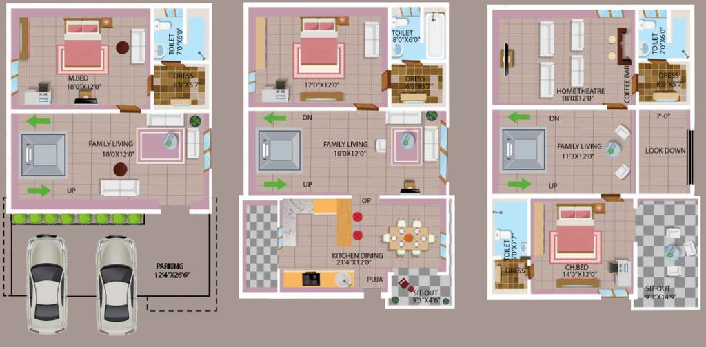4 BHK House/Villa in Bhavishya Eshanyaraaga in Poranki, Vijayawada - Image 924515