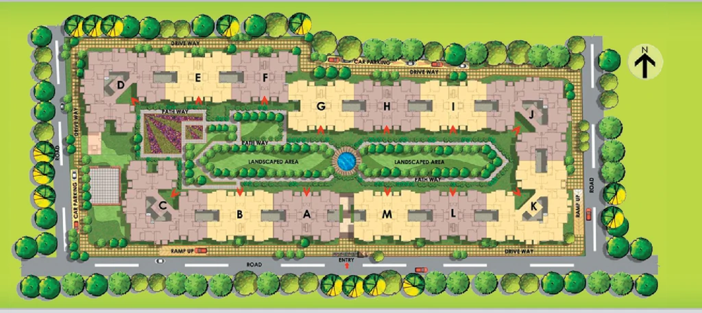Master Plan of Brigade Sparkle in JP Nagar, Mysore - Image 418099
