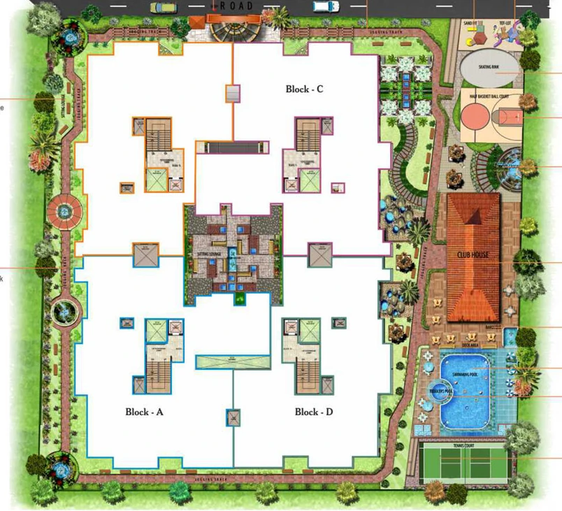 Master Plan of Prithvi Palace in KC Layout, Mysore - Image 418135