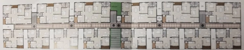 Floor Plan of Sri Royal Ridge in Poranki, Vijayawada - Image 418052