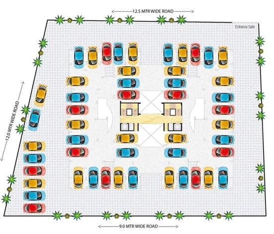 Master Plan of Prakruti Sigma in Vijayanagar, Mysore - Image 418244
