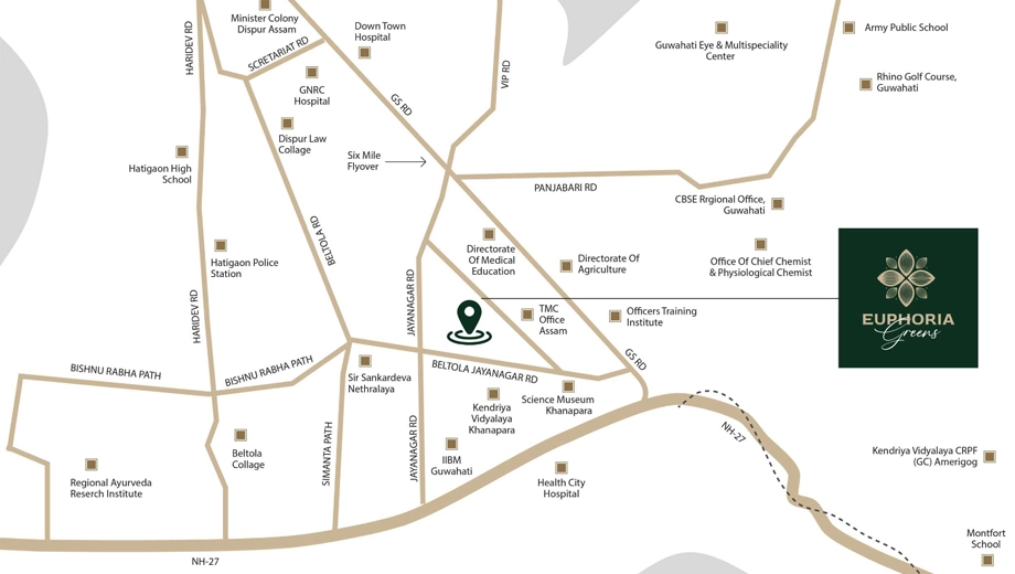 Location of Energy Euphoria Greens - Image 418221