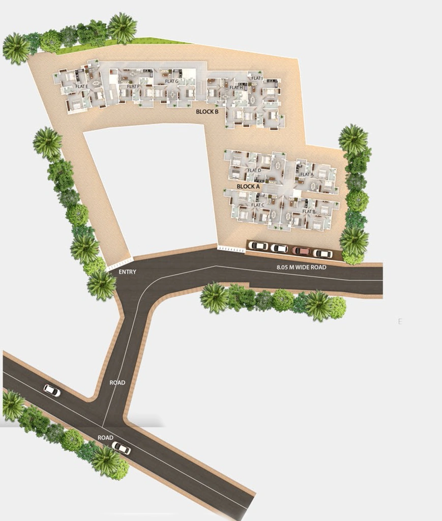Master Plan of Global Imperia in Khanapara, Guwahati - Image 418260