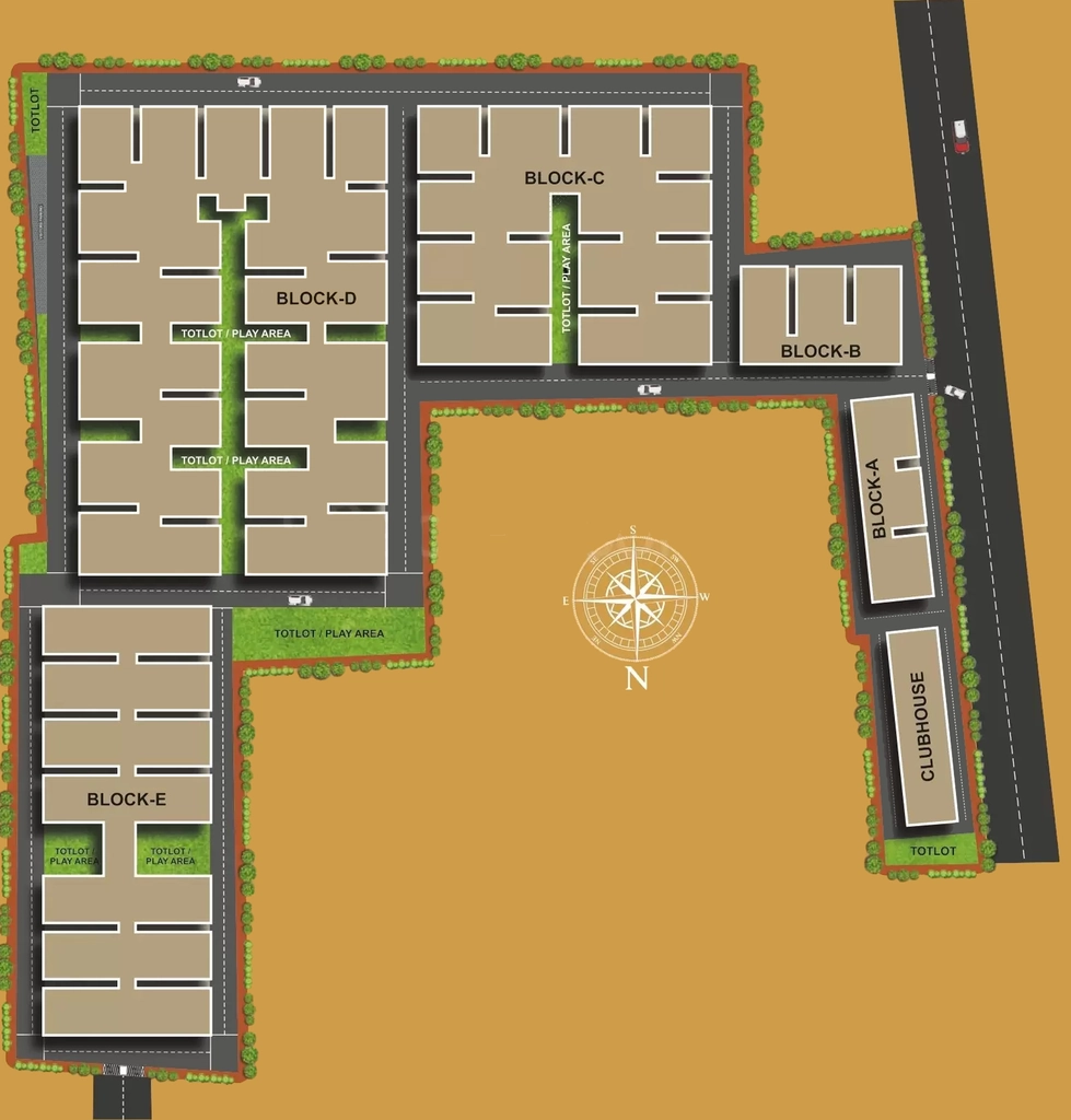 Master Plan of Sree Amaravati Icon in Tadepalli, Vijayawada - Image 418363