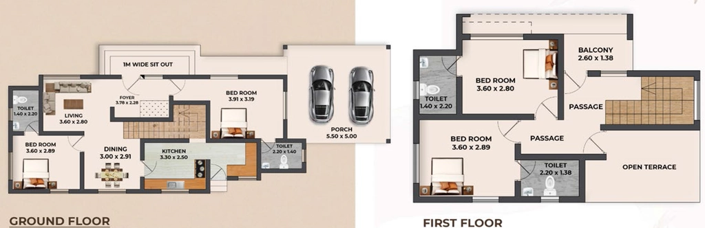 4 BHK House/Villa in Sophia Petals in Edappally, Kochi - Image 924668