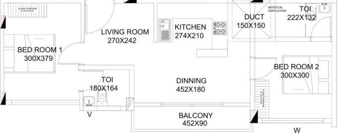 2 BHK Flat in MapletreeLiving The Lumiere in Kakkanad, Kochi - Image 924687