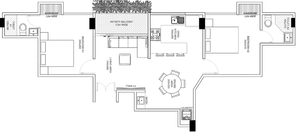 2 BHK Flat in MapletreeLiving The Lantern in Ernakulam, Kochi - Image 924707