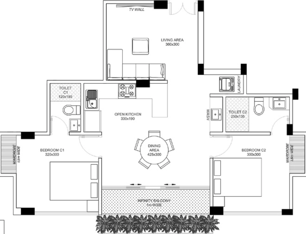 2 BHK Flat in MapletreeLiving The Lantern in Ernakulam, Kochi - Image 924708