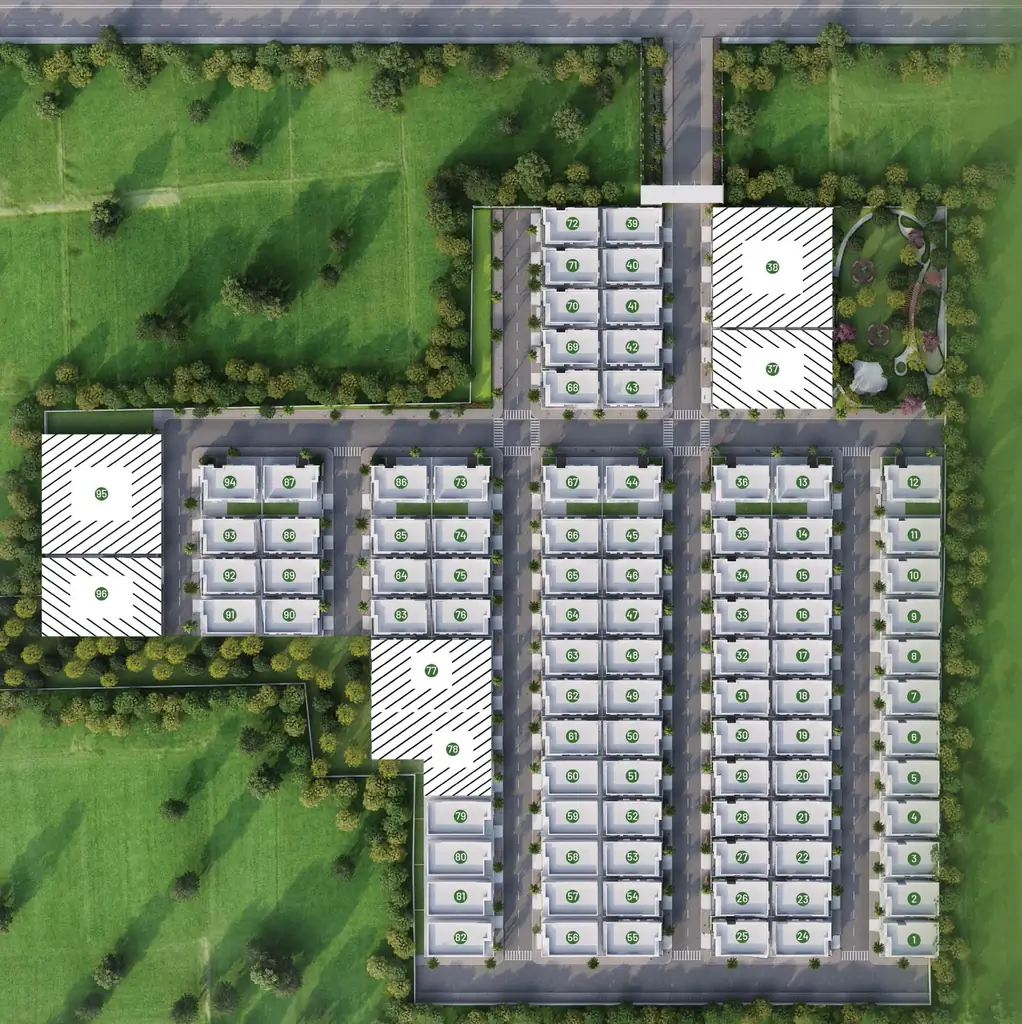 Master Plan of Avenue Serene Homes in Edupugallu, Vijayawada - Image 418552