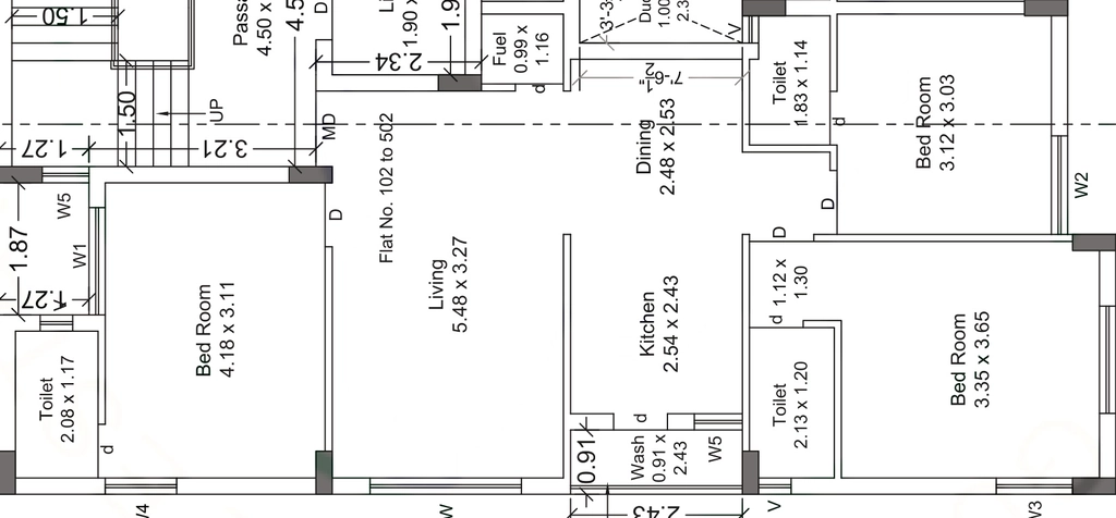 3 BHK Flat in Devam Dev Bhoomi in Mavdi, Rajkot - Image 924709