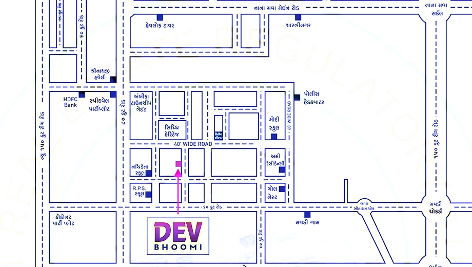 Location of Devam Dev Bhoomi in Mavdi, Rajkot - Image 418529