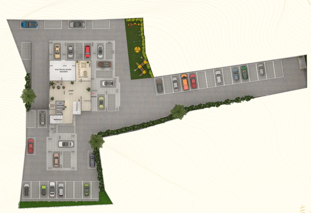 Master Plan of Yeskay Amandus in Nettoor, Kochi - Image 418591