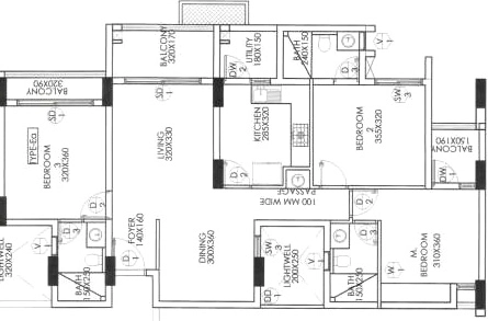 3 BHK Flat in Asset Taurus Identity in Kulathoor, Thiruvananthapuram - Image 924936