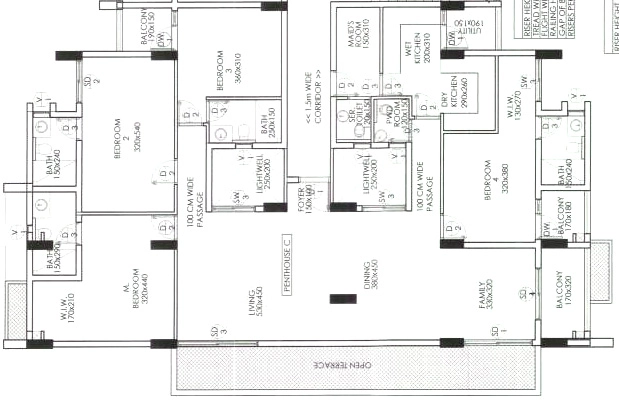 4 BHK Penthouse in Asset Taurus Identity in Kulathoor, Thiruvananthapuram - Image 924937