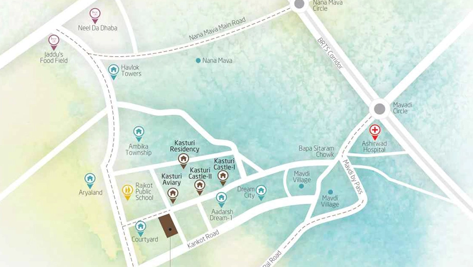 Location of Meet Kasturi Casa - Image 418626
