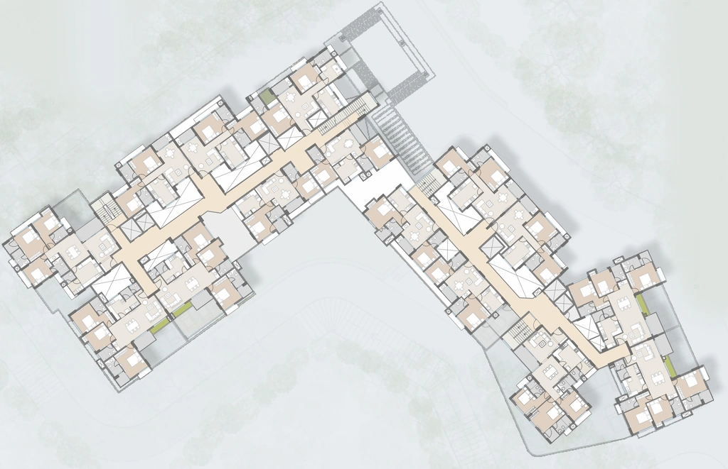 Floor Plan of Artech Lattitude in Sreekariyam, Thiruvananthapuram - Image 419170