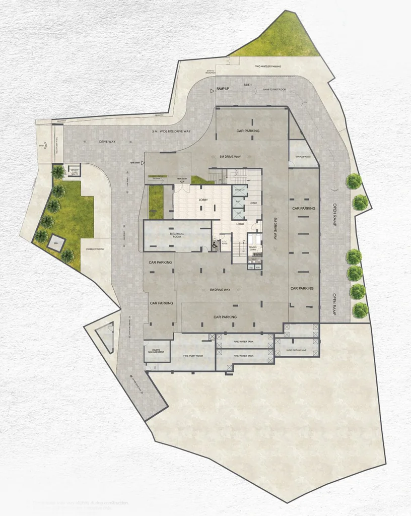 Master Plan of Artech Serenity in Mannanthala, Thiruvananthapuram - Image 419245