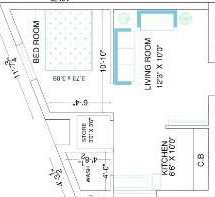 1 BHK Flat in Ranjanben Satnam Flats in Mavdi, Rajkot - Image 924756