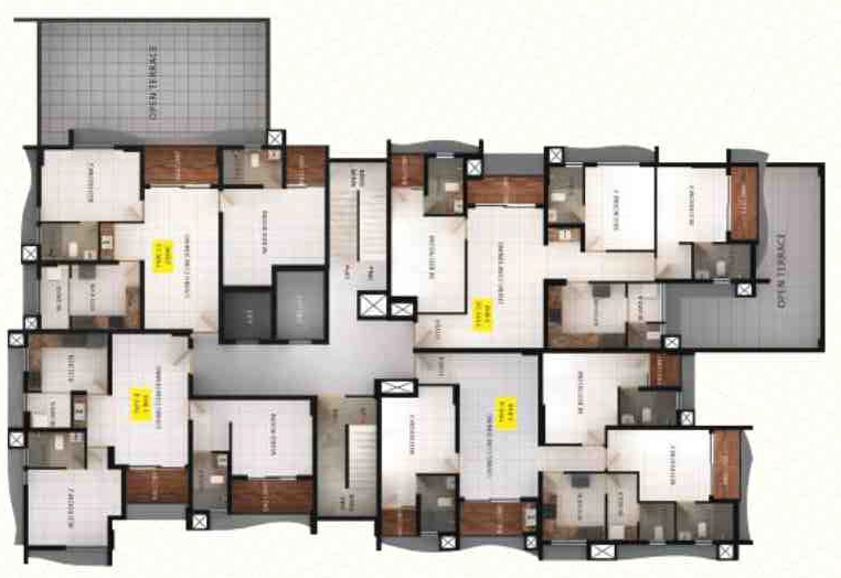 Floor Plan of Asset Pragathi in Peroorkada, Thiruvananthapuram - Image 419330
