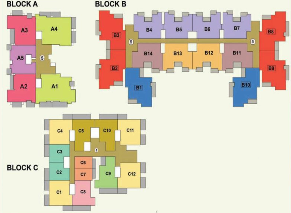 Floor Plan of GAV Green View Blossom in Sahastradhara Road, Dehradun - Image 418758
