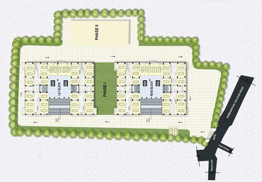 Master Plan of Sun Syndicate Palace in Panjabari, Guwahati - Image 418792