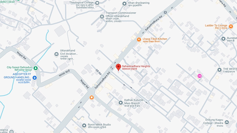 Location of Sahastradhara Heights in Sahastradhara Road, Dehradun - Image 418801