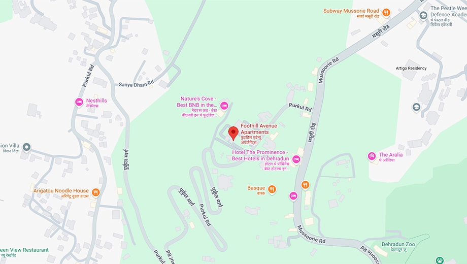 Location of Shakumbhari Foothill Avenue in Malsi, Dehradun - Image 418812