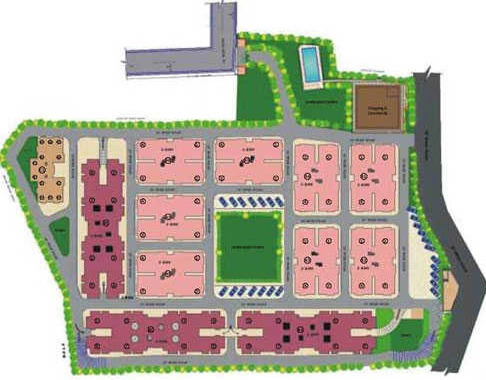 Master Plan of Pearls Paradise in Sahastradhara Road, Dehradun - Image 418845