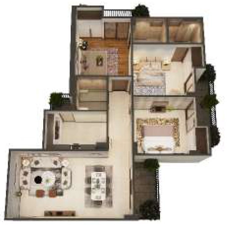 3 BHK Flat in Kwality Joy Homes in Race Course, Dehradun - Image 924884