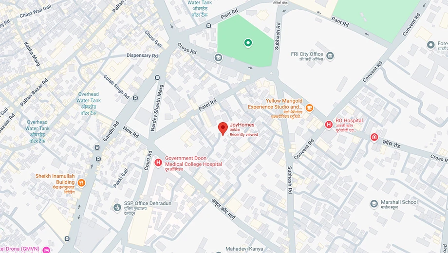 Location of Kwality Joy Homes in Race Course, Dehradun - Image 418976