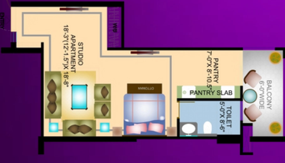 1 RK Flat in Holy Kings Residency in Rajpur, Dehradun - Image 924892