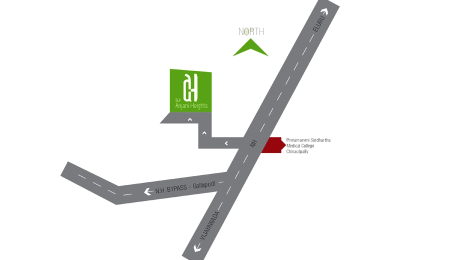 Location of SLV Anjani Heights - Image 419203